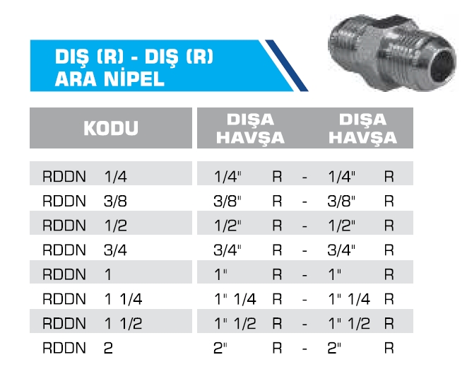 DIŞ (R) - DIŞ (R) ARA NİPEL